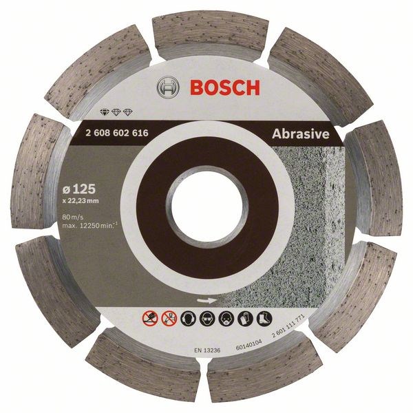 Алмазный диск BOSCH Abrasive125-22,23