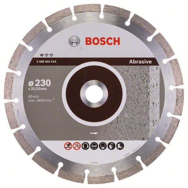 Алмазный диск BOSCH Abrasive230-22,23