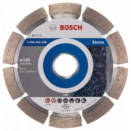 BOSCH Алмазный диск Stone125-22,23