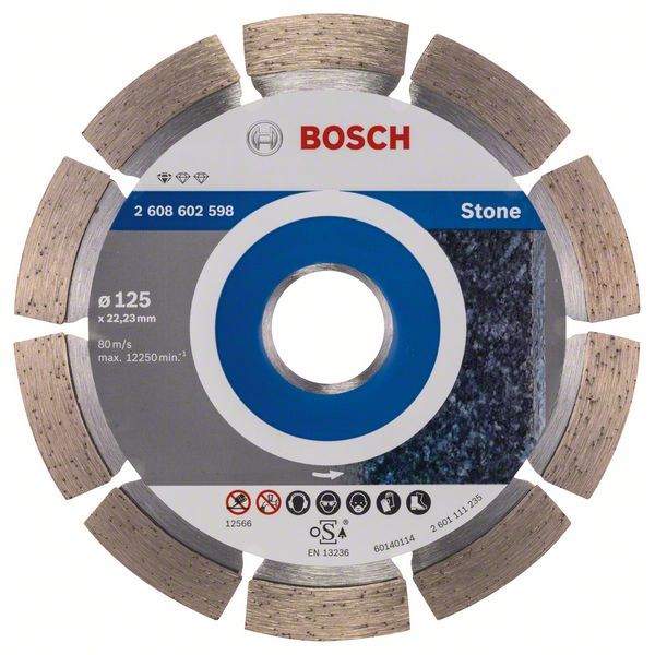 Алмазный диск BOSCH Stone125-22,23