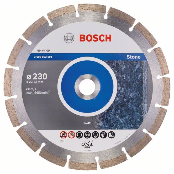 Алмазный диск BOSCH Stone230-22,23