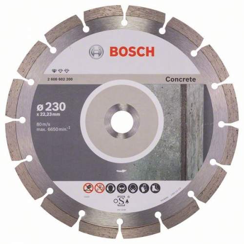BOSCH Алмазный диск Concrete230-22,23