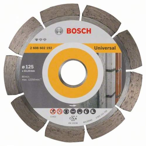 BOSCH Алмазный диск Universal125-22,23