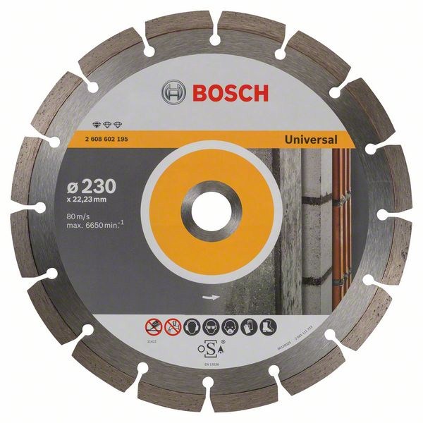 Алмазный диск Universal230-22,23 [Алмазный диск BOSCH Universal230-22,23]