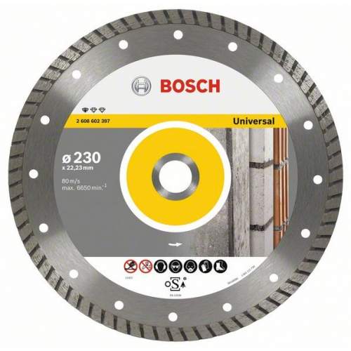 BOSCH Алмазный диск Universal125-22,23 Turbo