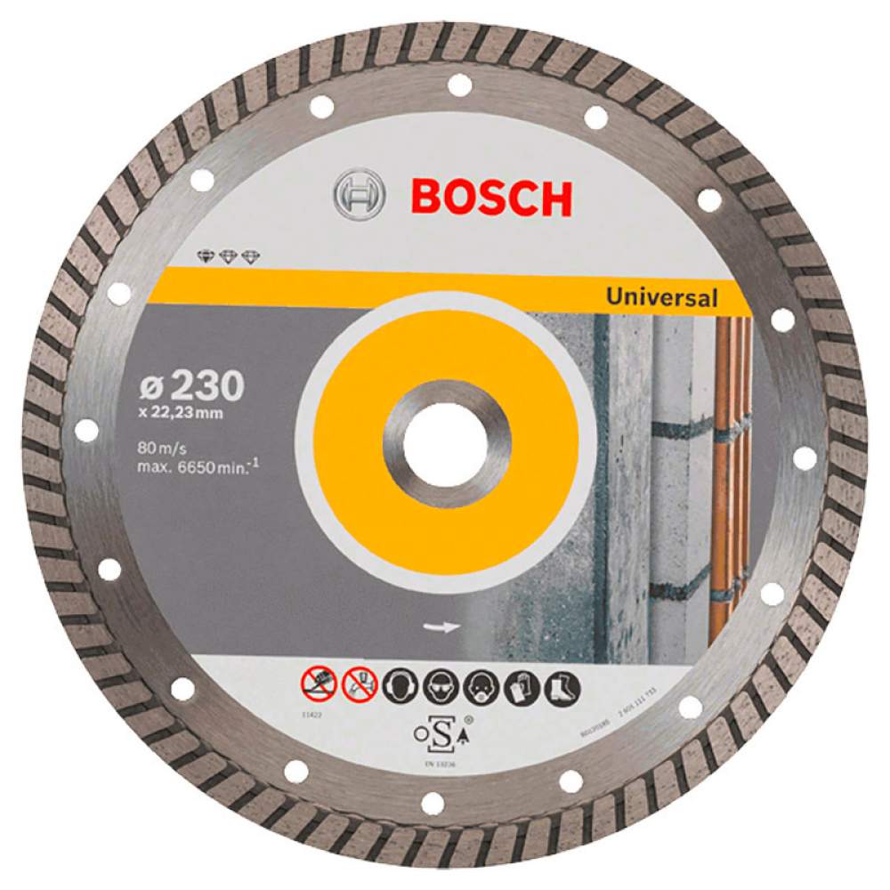 Алмазный диск BOSCH Universal230-22,23 Turbo