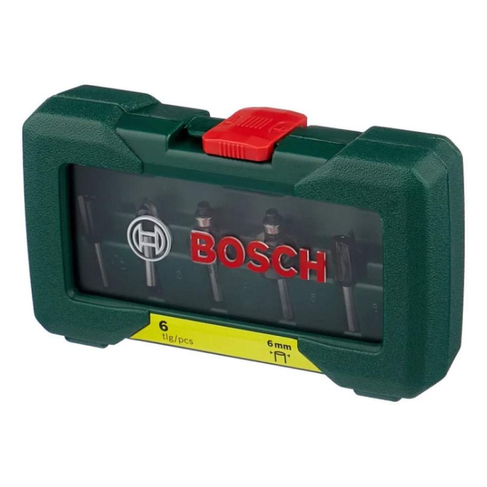 Фреза BOSCH НМ-ФРЕЗ SET 6MM-ХВ. АКЦ 6 шт.