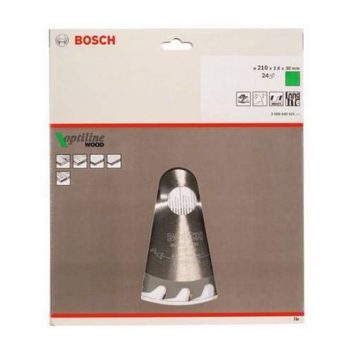 Пильный диск BOSCH 210x30x24  OPTILINE