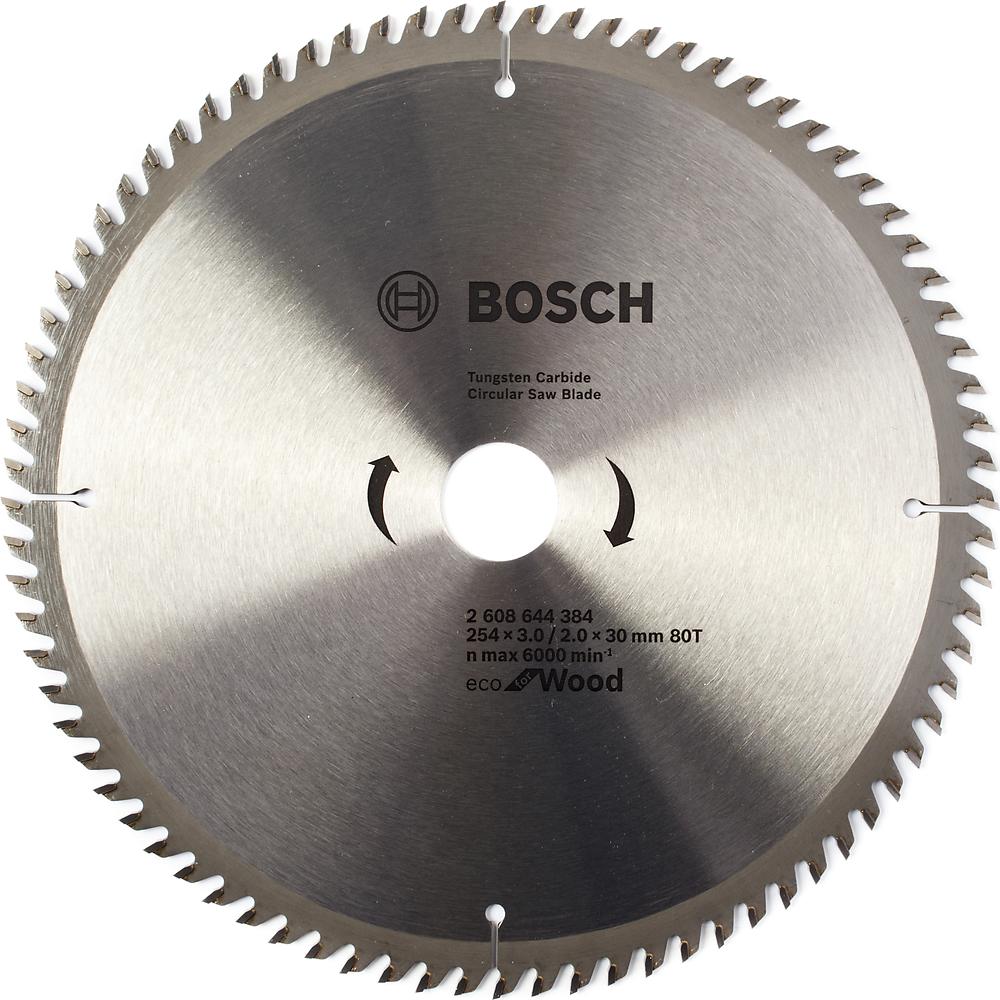 Пильный диск BOSCH 254x30x80  Optiline ECO