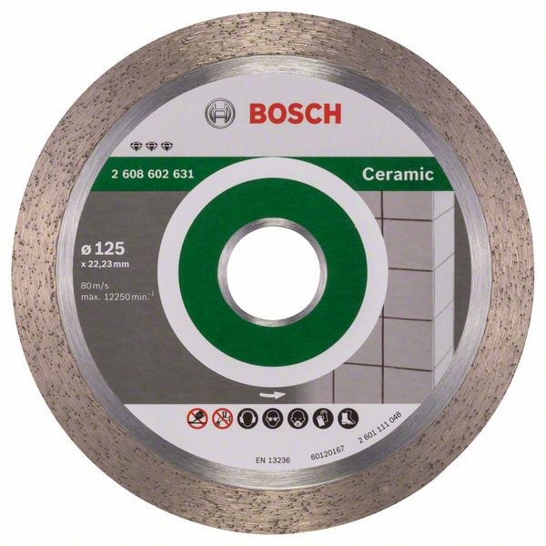 Алмазный диск BOSCH Best for Ceramic125-22,23