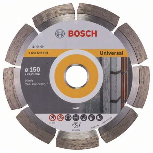 BOSCH Алмазный диск Universal150-22,23