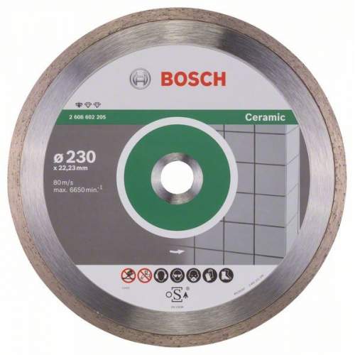 Алмазный диск BOSCH Ceramic230-22,23
