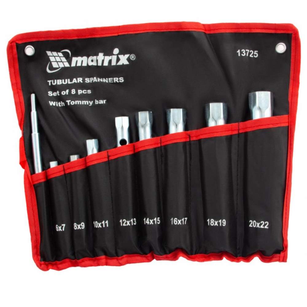 Набор ключей MATRIX трубчатых торцевых 9 пр// Matrix