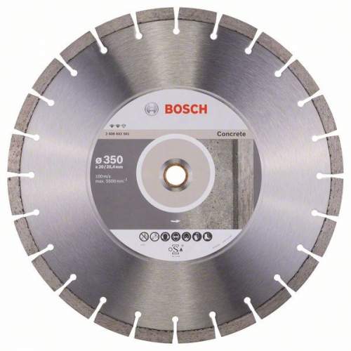 BOSCH Алмазный диск Expert for Concrete 350-20/25,4