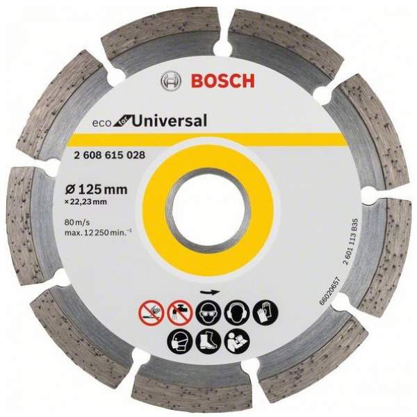 Алмазный диск BOSCH ECO Universal 125-22,23