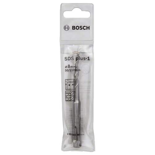 Сверло SDS-Plus BOSCH 8x50x110 SDS Plus-1 Сверло SDS-Plus BOSCH 8x50x110 SDS Plus-1