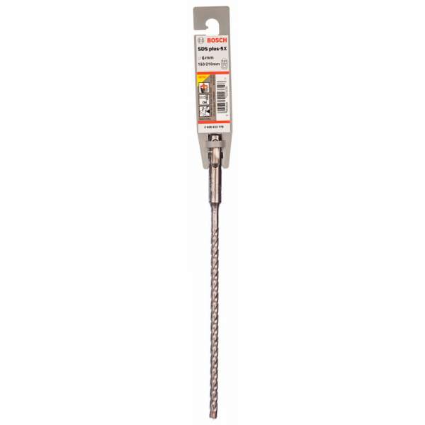 SDS Plus-5X, 6x150x210 сверло-бур по бетону [Сверло SDS-Plus BOSCH SDS Plus-5X, 6x150x210 -бур по бетону]