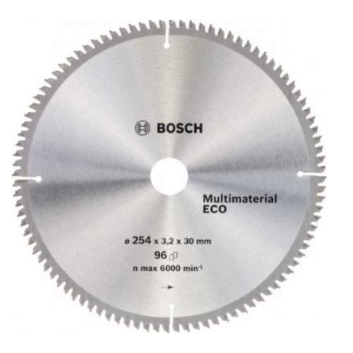 Пильный диск BOSCH 254x30x96  Multi ECO