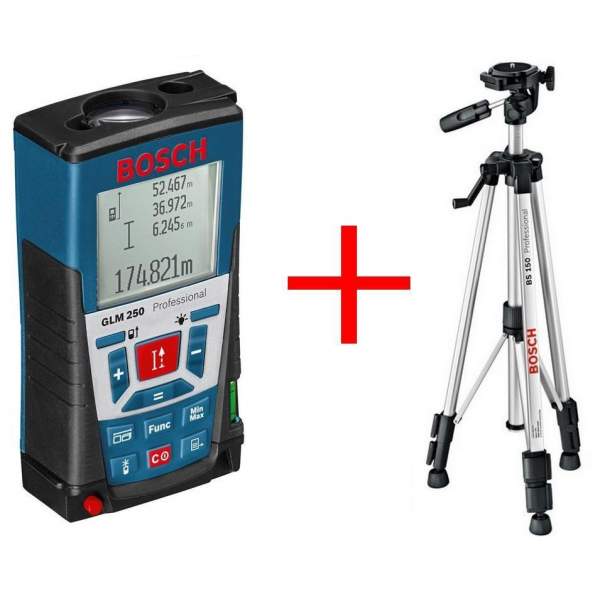 GLM 250 VF+ BS 150 [Дальномер BOSCH]