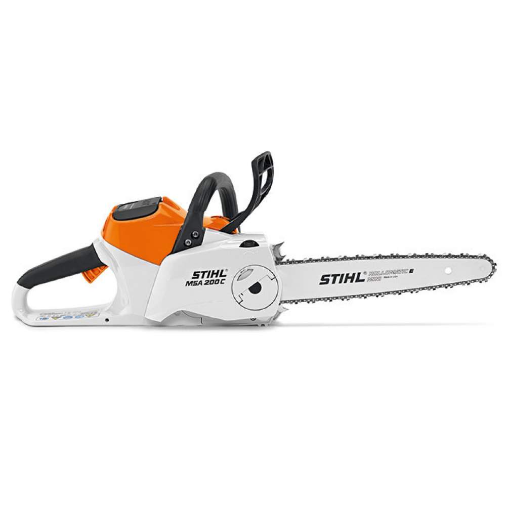 Пила цепная электрическая STIHL MSA200 C-BQ 1/4 (шина и цепь 30см, защитный кожух)