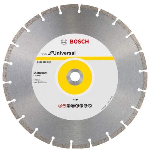 Алмазный диск BOSCH ECO Universal 300-20