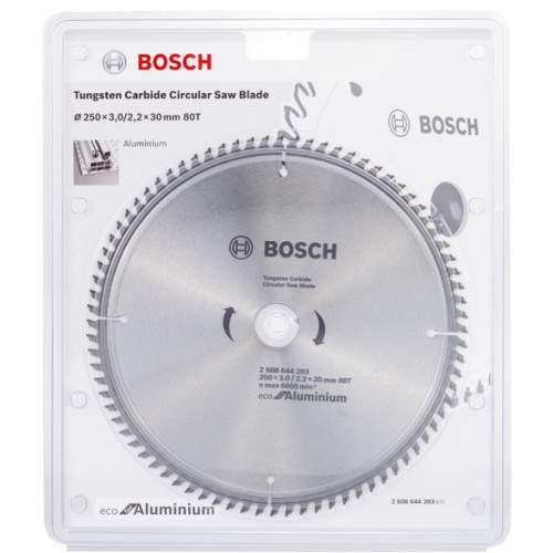 BOSCH Пильный диск ECO ALU/Multi 250x30-80T