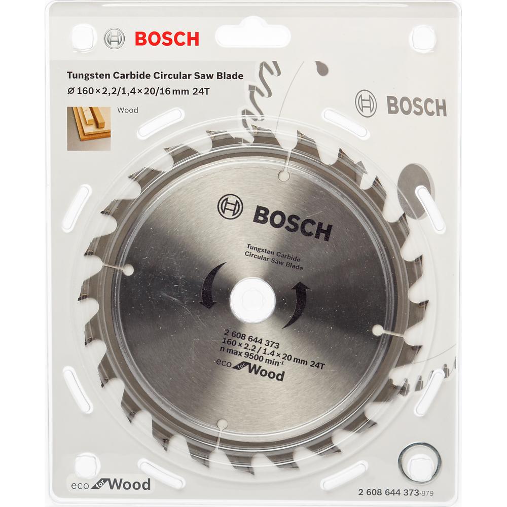 Пильный диск BOSCH 160x20x24T  ECO WO