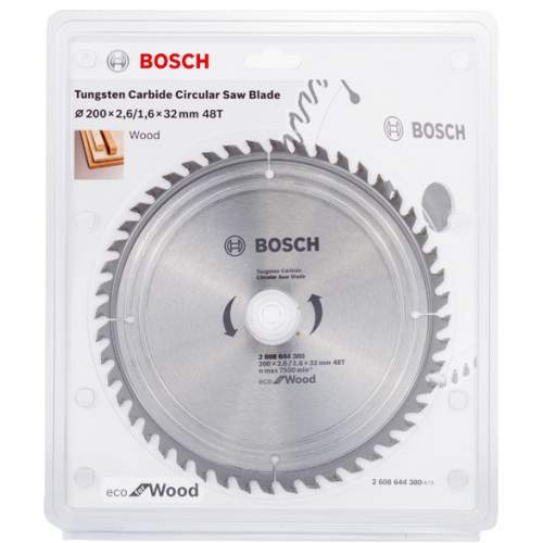 BOSCH Пильный диск ECO WO 200x32-48T