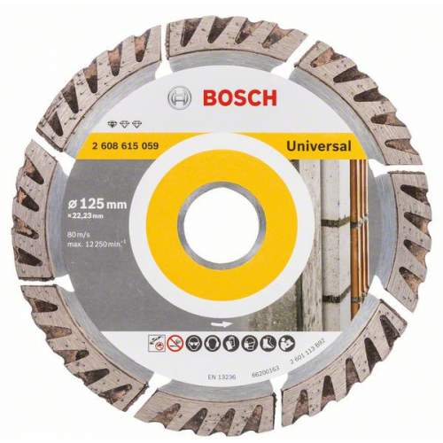 BOSCH Алмазный диск Stf Universal125-22,23
