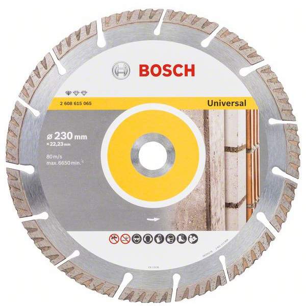 Алмазный диск BOSCH Stf Universal230-22,23