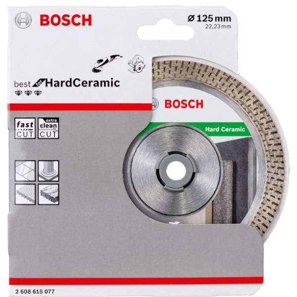 Алмазный диск BOSCH Bf HardCeramic 125/22,23