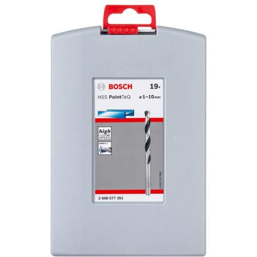 BOSCH Набор Сверл HSS PointTeQ 19шт ProBox