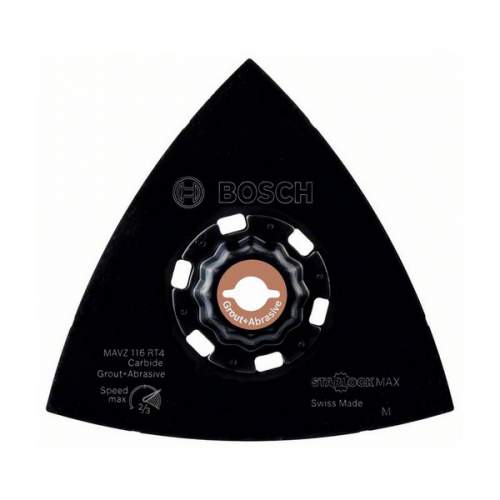 BOSCH StarlockMax твердосплавная шлифпластина ⌀116 мм зерн.40 МAVZ 116 RT4