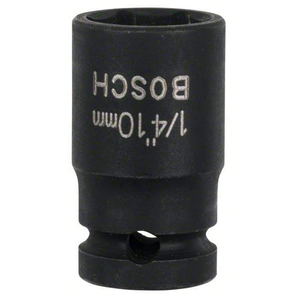 ТОРЦЕВАЯ  ГОЛОВКА 10 ММ 1/4" УДАРНАЯ [Головка торцевая BOSCH 10 ММ 1/4" УДАРНАЯ]