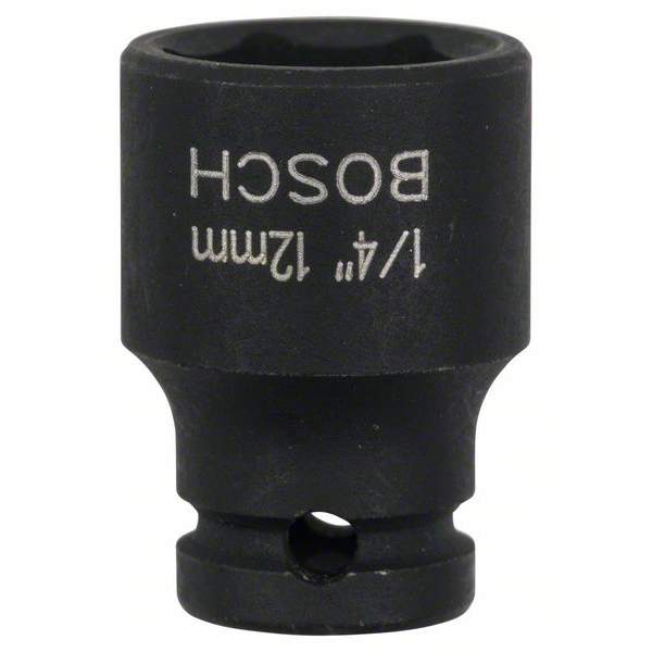 ТОРЦЕВАЯ ГОЛОВКА 12 ММ 1/4" УДАРНАЯ [Головка торцевая BOSCH 12 ММ 1/4" УДАРНАЯ]