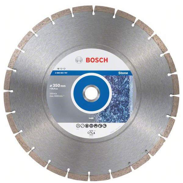 Алмазный диск Standard for Stone350-25.4 [Алмазный диск BOSCH Standard for Stone350-25.4]