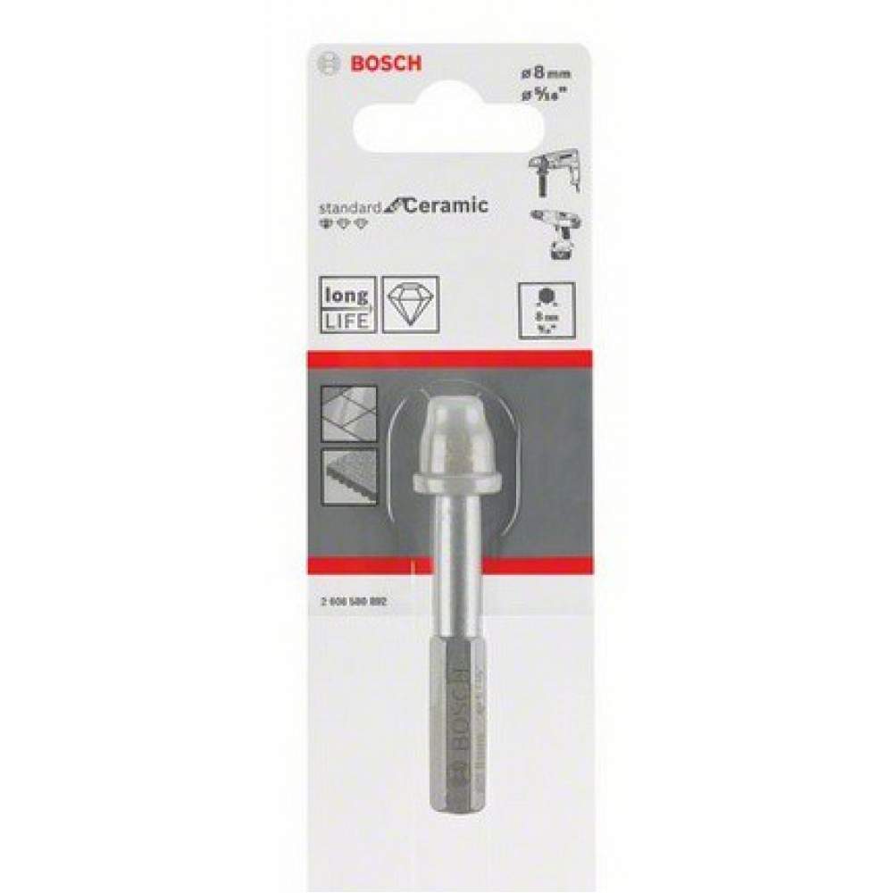 Сверло алмазное BOSCH 8ММ Standard for Ceramic