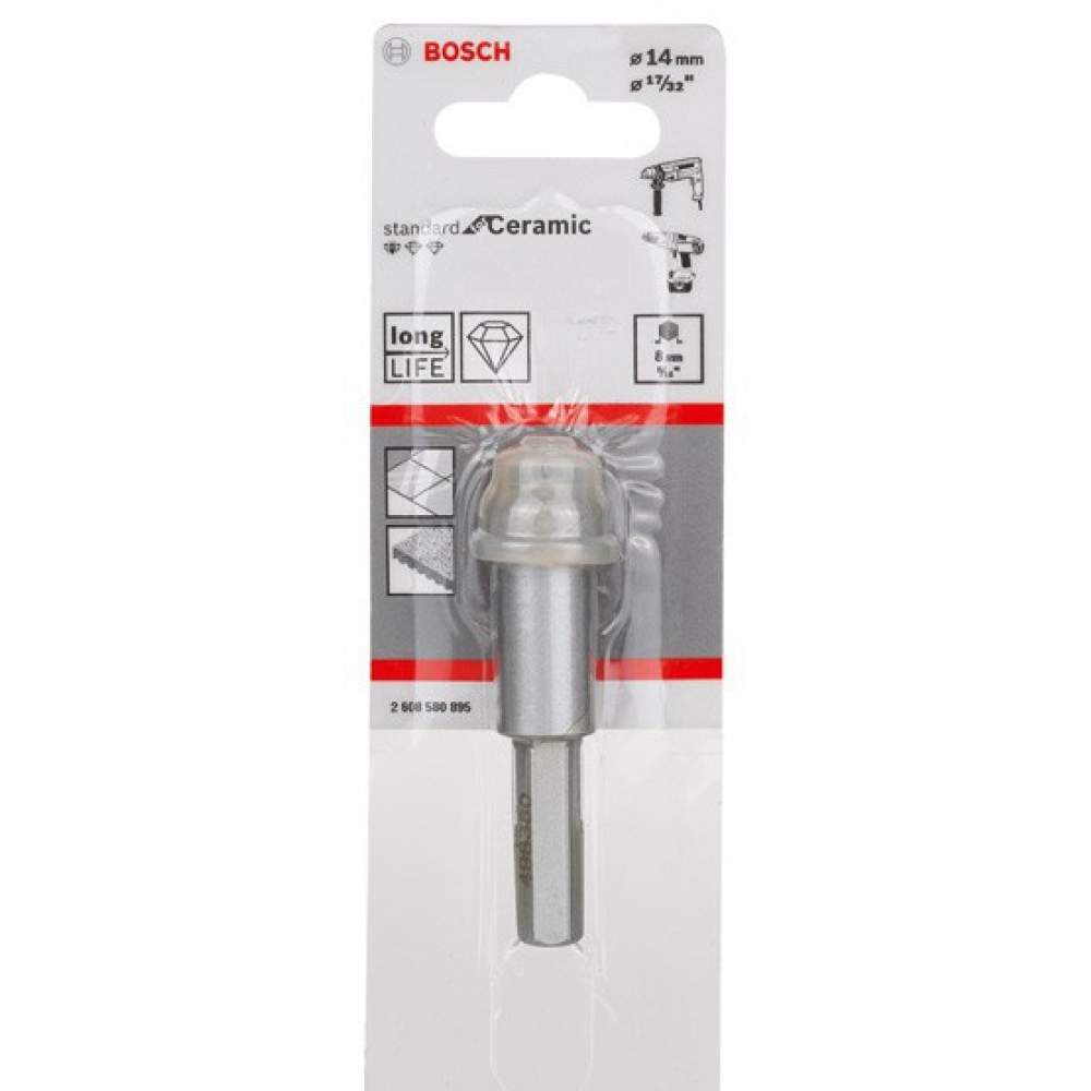 Сверло алмазное BOSCH 14ММ Standard for Ceramic