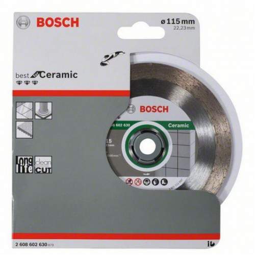 Алмазный диск BOSCH Best for Ceramic115-22,23