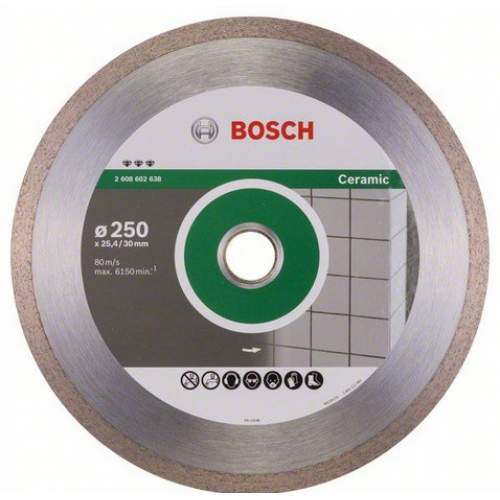BOSCH Алмазный диск Best for Ceramic250-30/25,4