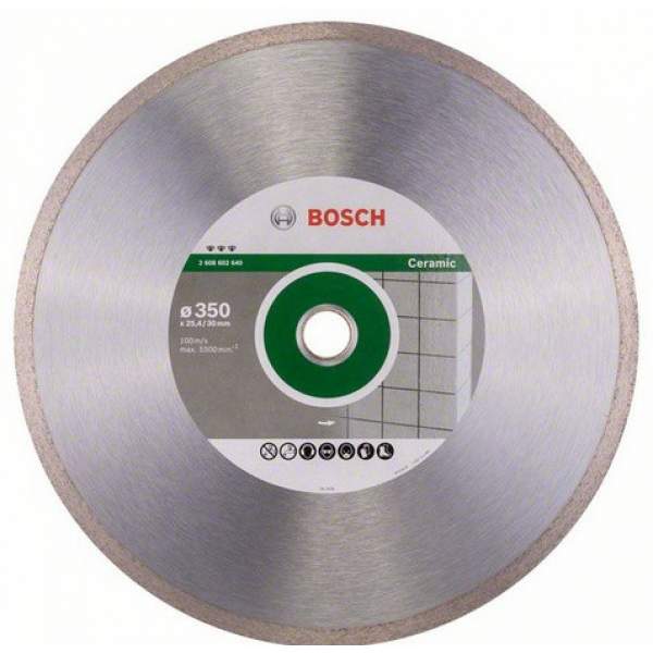 Алмазный диск BOSCH Best for Ceramic350-30/25,4