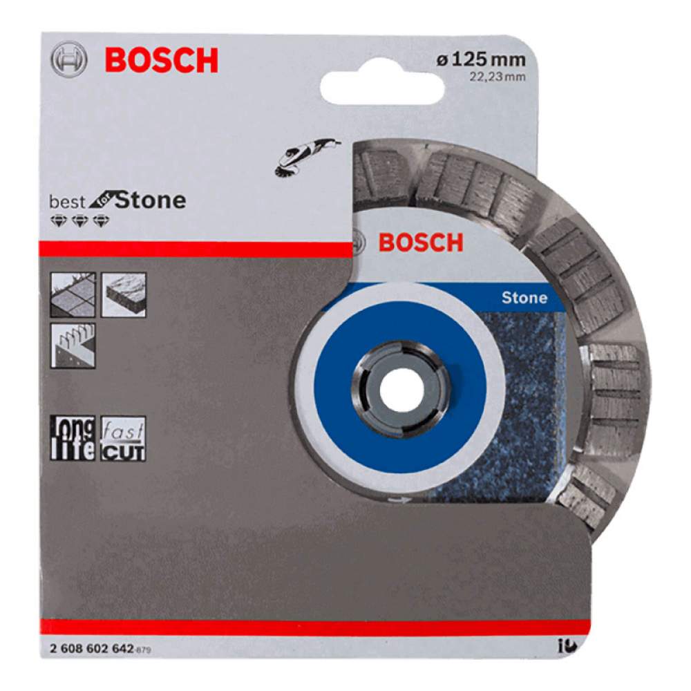 Алмазный диск BOSCH Best for Stone125-22,23