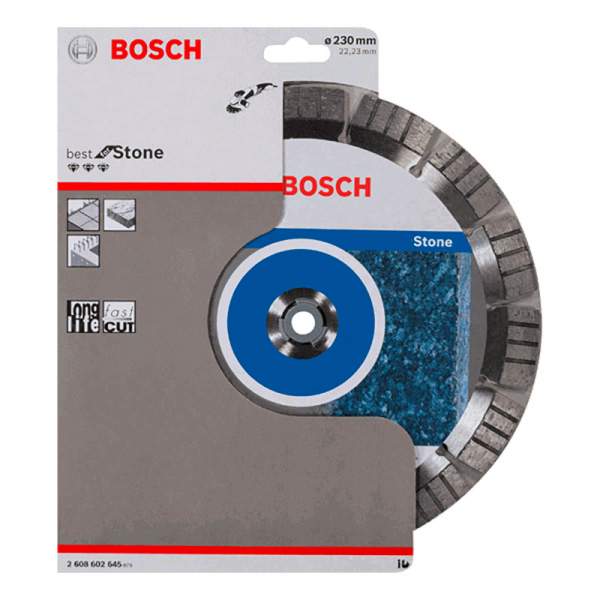 230-22,23 алмазный круг сегментный по камню Best for Stone [Алмазный диск BOSCH 230-22,23 круг сегментный по камню Best for Stone]