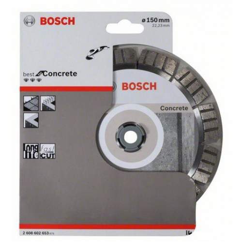 Алмазный диск BOSCH 150-22,23 Best for Concrete