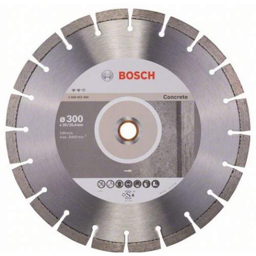 BOSCH Алмазный диск Expert for Concrete300-20/25,4