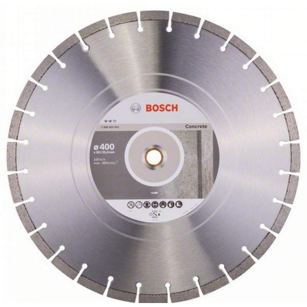 Алмазный диск BOSCH Expert for Concrete400-20/25,4