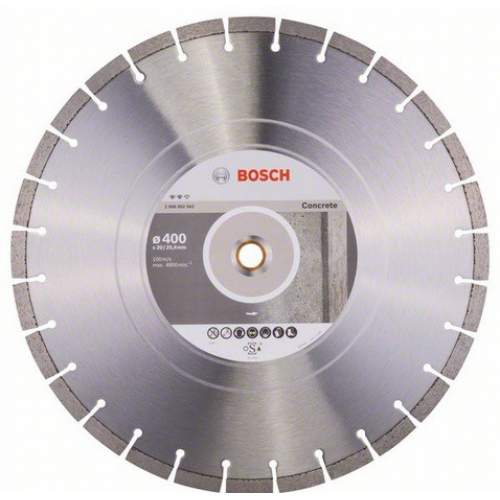 BOSCH Алмазный диск Expert for Concrete400-20/25,4