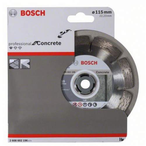 Алмазный диск BOSCH 115-22,23 круг Standard for Concrete