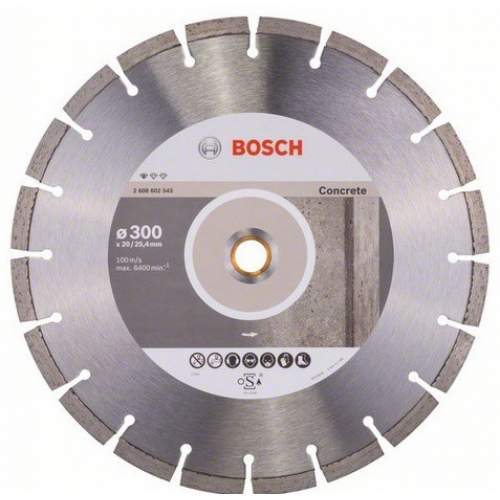 BOSCH Алмазный диск Standard for Concrete300-20/25,4