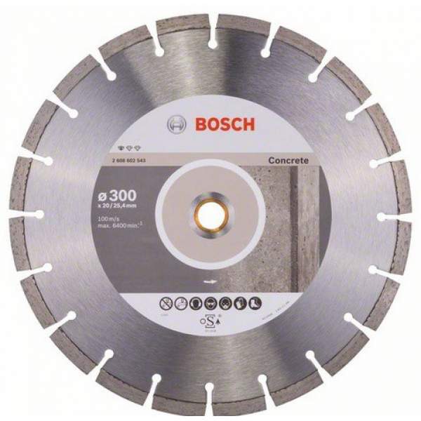 Алмазный диск Standard for Concrete300-20/25,4 [Алмазный диск BOSCH Standard for Concrete300-20/25,4]